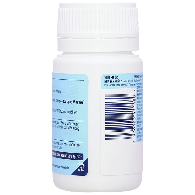 Thực phẩm bảo vệ sức khỏe OSTELIN Calcium & Vitamin D3 - 12